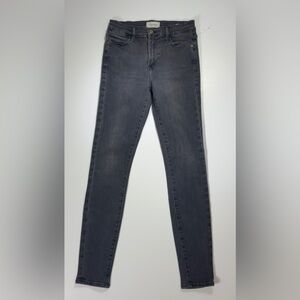 FRAME Denim Women's Charcoal Skinny Jeans 🩶